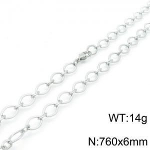 Stainless Steel Necklace - KN117593-Z