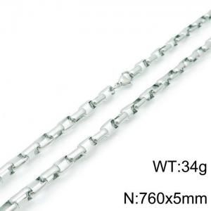 Stainless Steel Necklace - KN117614-Z