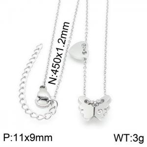 Stainless Steel Necklace - KN117727-K