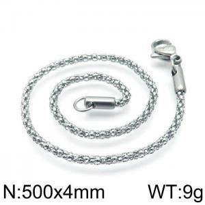 Stainless Steel Necklace - KN117798-Z