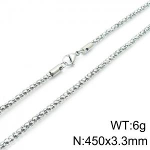 Stainless Steel Necklace - KN117800-Z