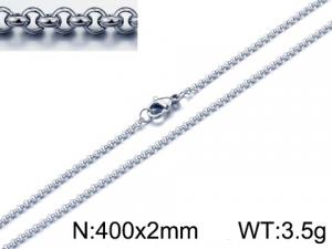 Staineless Steel Small Chain - KN117984-Z