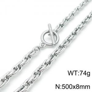 Stainless Steel Necklace - KN118115-Z