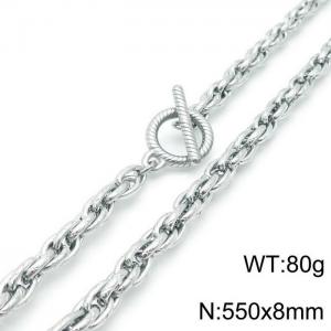 Stainless Steel Necklace - KN118116-Z