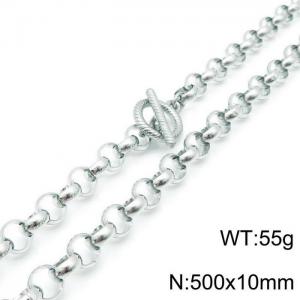 Stainless Steel Necklace - KN118121-Z