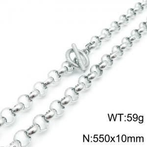 Stainless Steel Necklace - KN118122-Z