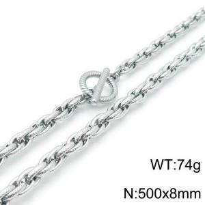Stainless Steel Necklace - KN118127-Z