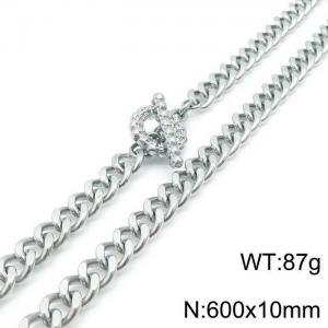 Stainless Steel Necklace - KN118138-Z