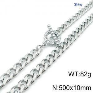 Stainless Steel Necklace - KN118151-Z