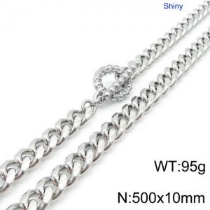 Stainless Steel Necklace - KN118163-Z