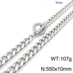 Stainless Steel Necklace - KN118164-Z
