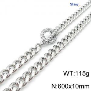 Stainless Steel Necklace - KN118165-Z