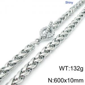 Stainless Steel Necklace - KN118171-Z