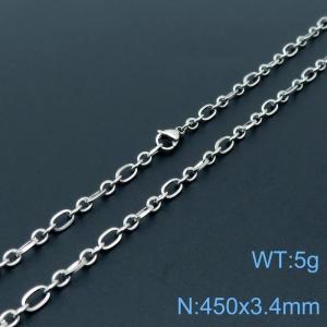 Stainless Steel Necklace - KN118399-Z