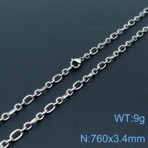 Stainless Steel Necklace - KN118405-Z