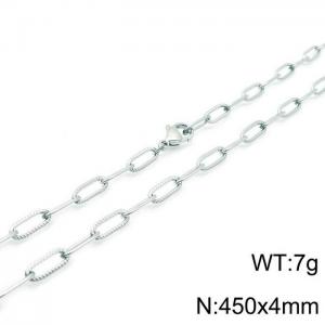 Stainless Steel Necklace - KN118492-Z
