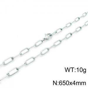 Stainless Steel Necklace - KN118496-Z
