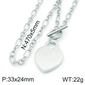 Stainless Steel Necklace - KN118522-Z