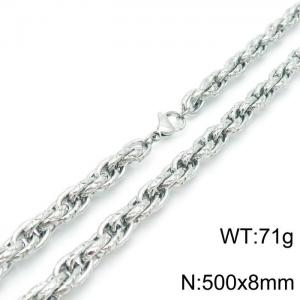 Stainless Steel Necklace - KN118896-Z
