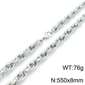 Stainless Steel Necklace - KN118897-Z