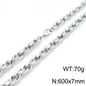 Stainless Steel Necklace - KN118912-Z