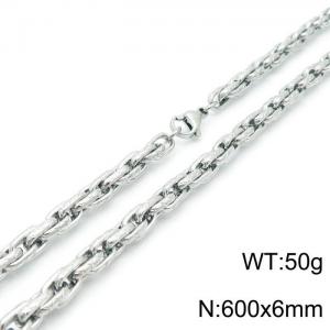 Stainless Steel Necklace - KN118940-Z