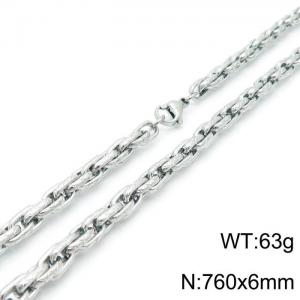 Stainless Steel Necklace - KN118943-Z
