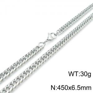 Stainless Steel Necklace - KN119010-Z