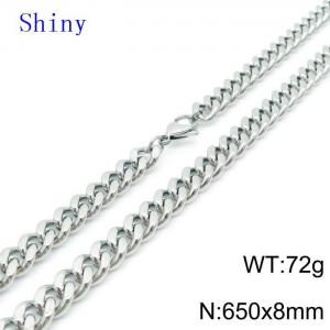 Stainless Steel Necklace - KN119070-Z
