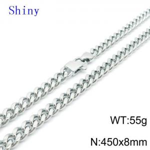 Stainless Steel Necklace - KN119080-Z