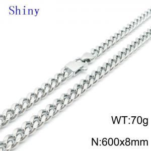Stainless Steel Necklace - KN119083-Z
