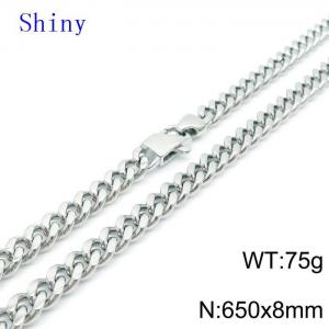 Stainless Steel Necklace - KN119084-Z