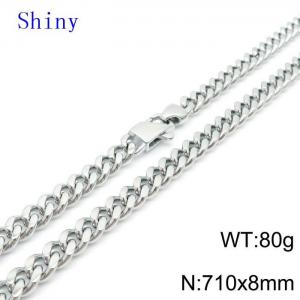 Stainless Steel Necklace - KN119085-Z