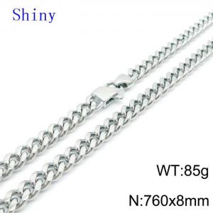 Stainless Steel Necklace - KN119086-Z