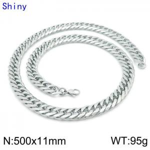 Stainless Steel Necklace - KN119365-Z