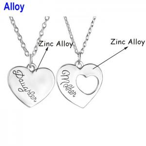 Alloy & Iron Necklaces - KN119430-WGLT