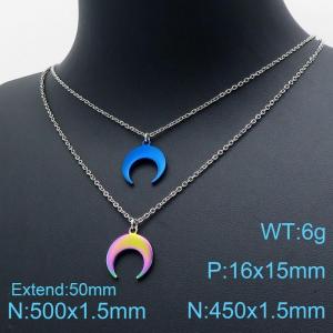 Stainless Steel Necklace - KN119496-Z