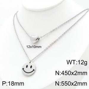 Stainless Steel Necklace - KN119501-Z