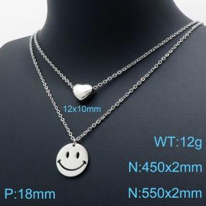 Stainless Steel Necklace - KN119504-Z