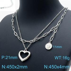 Stainless Steel Necklace - KN119511-Z