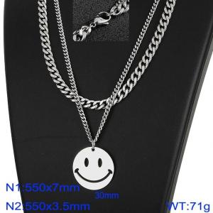 Stainless Steel Necklace - KN119628-Z