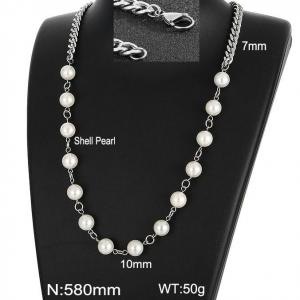 Stainless Steel Necklace - KN119629-Z