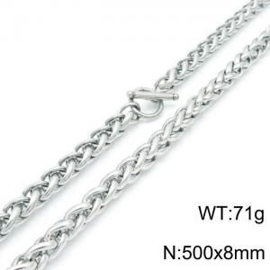 Stainless Steel Necklace - KN1196478-Z