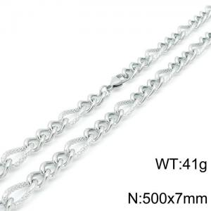 Stainless Steel Necklace - KN1196481-Z