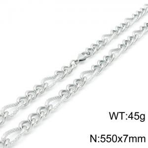 Stainless Steel Necklace - KN1196482-Z