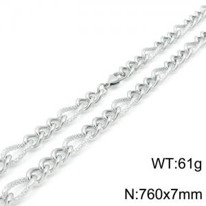 Stainless Steel Necklace - KN1196486-Z