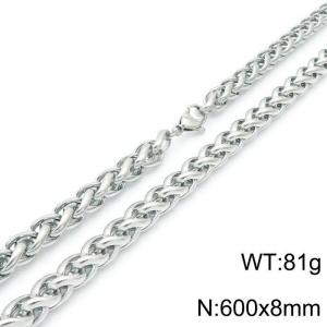 Stainless Steel Necklace - KN1196497-Z