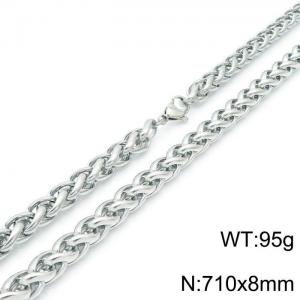 Stainless Steel Necklace - KN1196499-Z