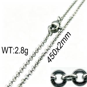 Staineless Steel Small Chain - KN15265-Z