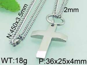 Stainless Steel Necklace - KN19691-Z